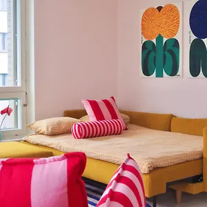 Candy-colored Two-room With Sweet Views Helsinki