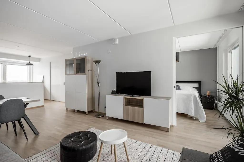 Kaunis Huoneisto Jatkasaaressa, Iso Parveke, Sauna, Ilmastointi, Autohallipaikka Helsinki Finland