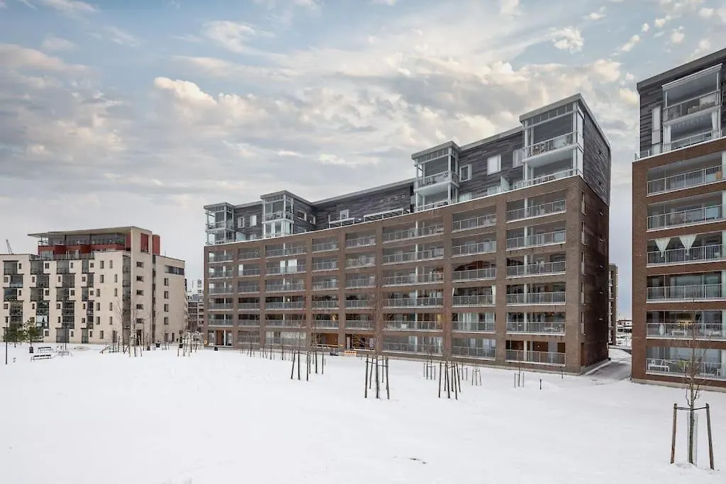 Kaunis Huoneisto Jatkasaaressa, Iso Parveke, Sauna, Ilmastointi, Autohallipaikka Helsinki 0*,