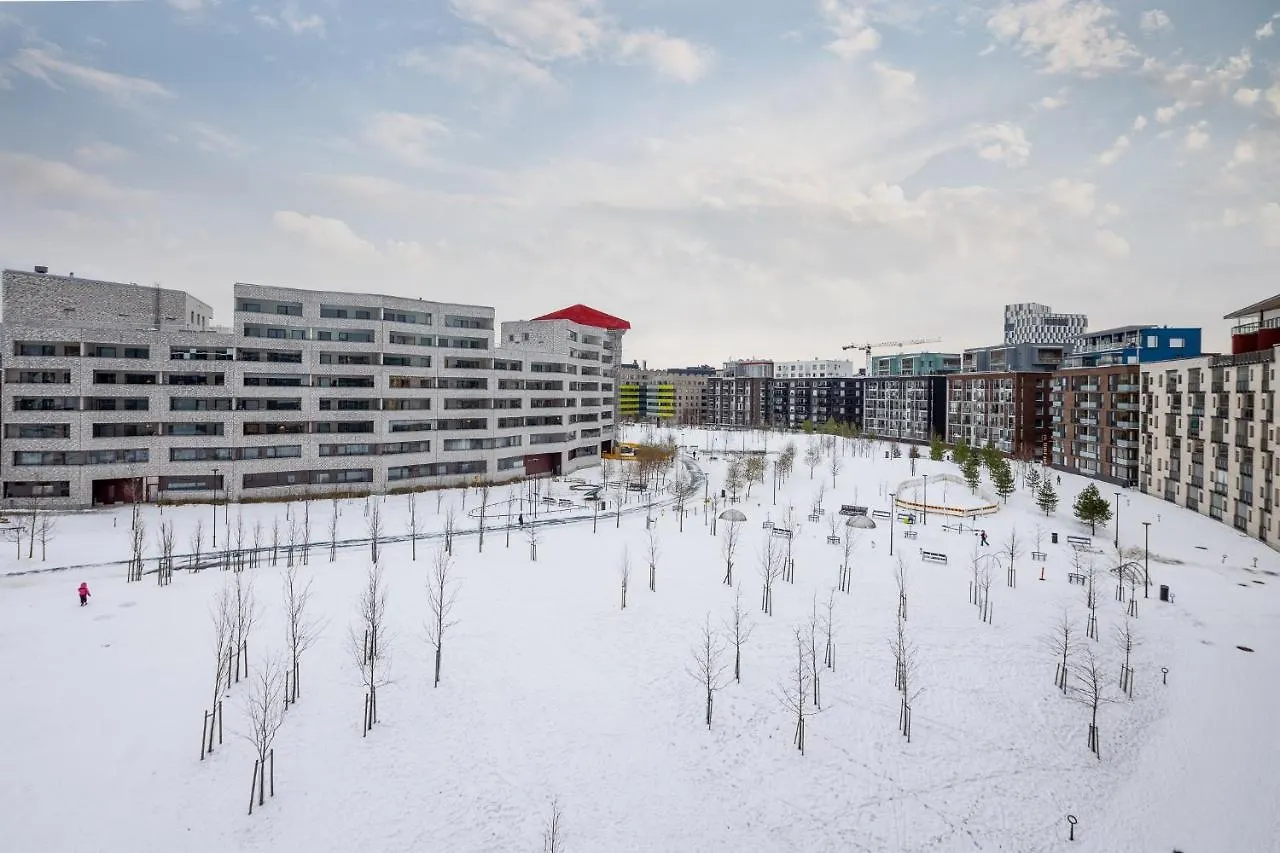 Kaunis Huoneisto Jatkasaaressa, Iso Parveke, Sauna, Ilmastointi, Autohallipaikka Helsinki Finnland